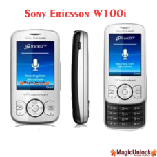 Free Sony Ericsson W100i Unlock Code